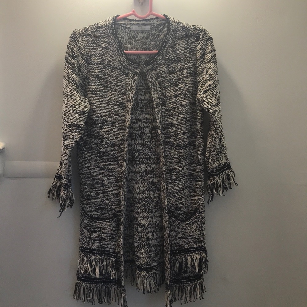 Tweed cardigan size xs